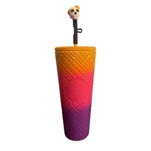 Starbucks Día‎ De Los Muertos Purple Ombré Tumbler NWT